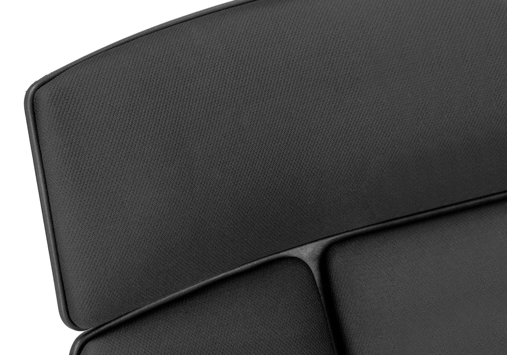 Office Chair, Adjustable Height, Swivel, Ergonomic, Armrests, Computer Desk, Work, Black Fabric, Black Metal, Contemporary, M
