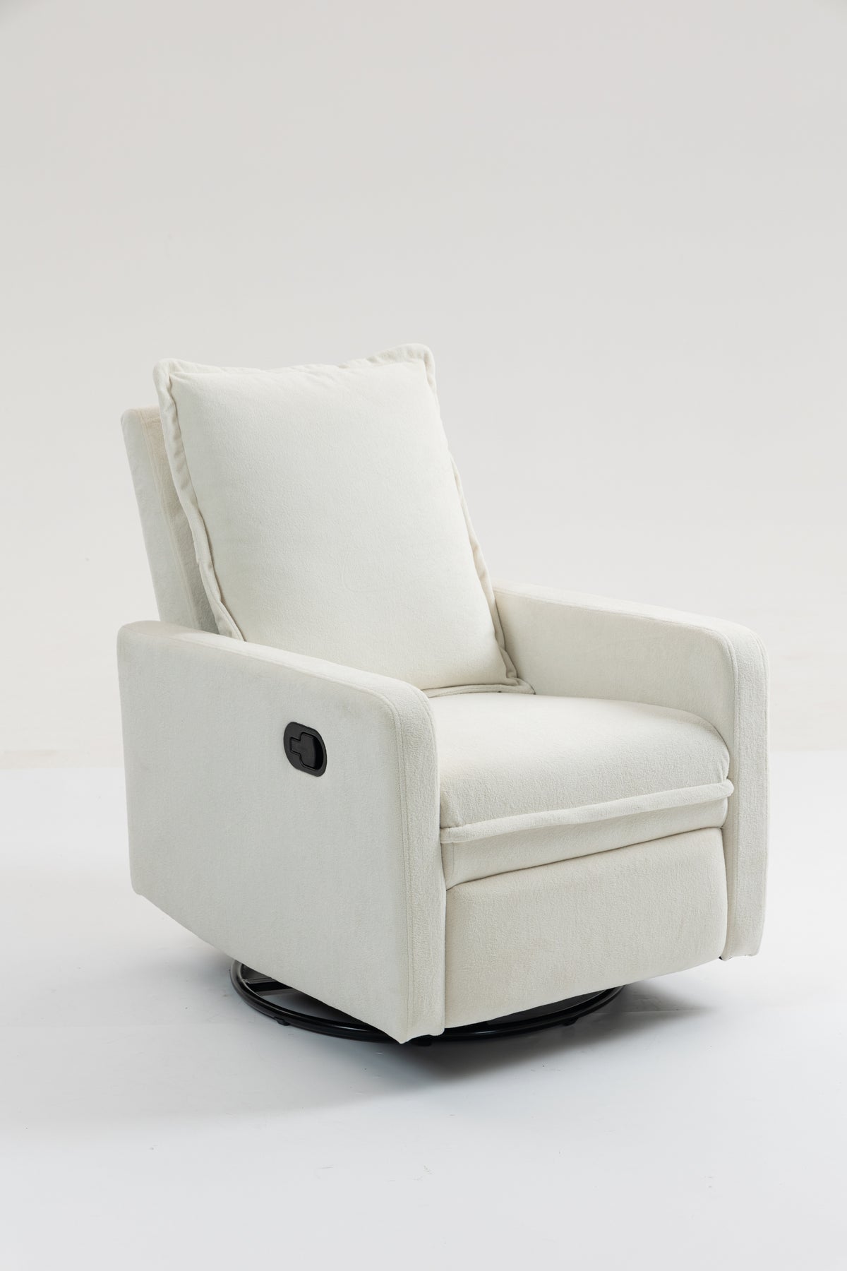 Short plush manual button armchair sofa - Grand Goldman Shop