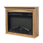 28 inch TV media entertainment center With electric fireplace - Grand Goldman Shop