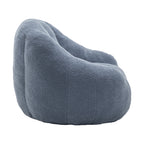 Comfy Bean Bag Chair with Memory Foam Filler – Tufted Soft Stuffed Bean Bag Sofa for Dorm, Apartment, or Living Room – Light Blue - Grand Goldman Shop