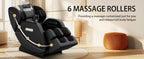 Massage Chair Recliner with Zero Gravity with Full Body Air Pressure - Grand Goldman Shop