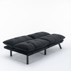 Black Convertible Folding Modern sofa Bed - Grand Goldman Shop