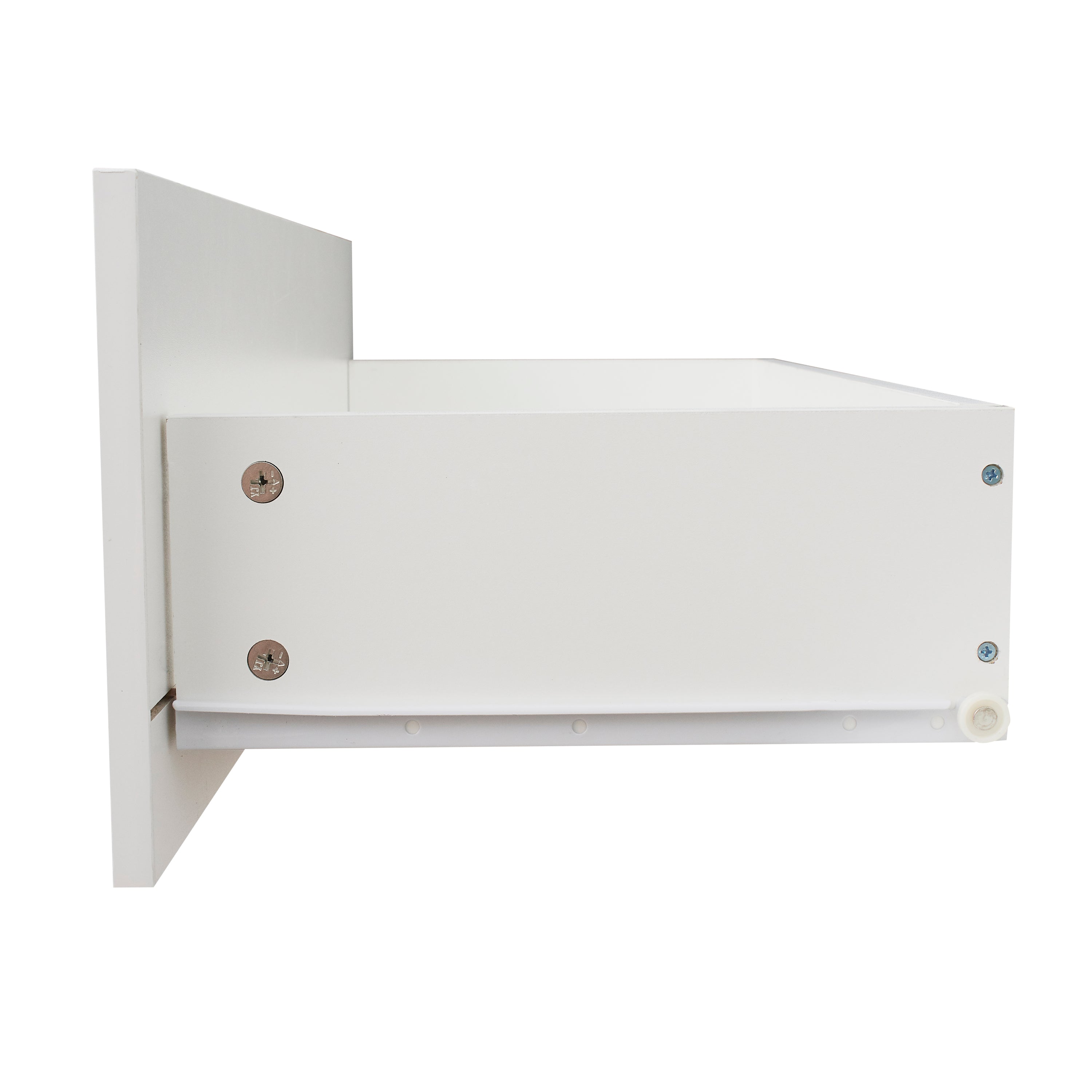 Modern White TV Stand, 20 Colors LED TV Stand w/Remote Control Lights - Grand Goldman Shop