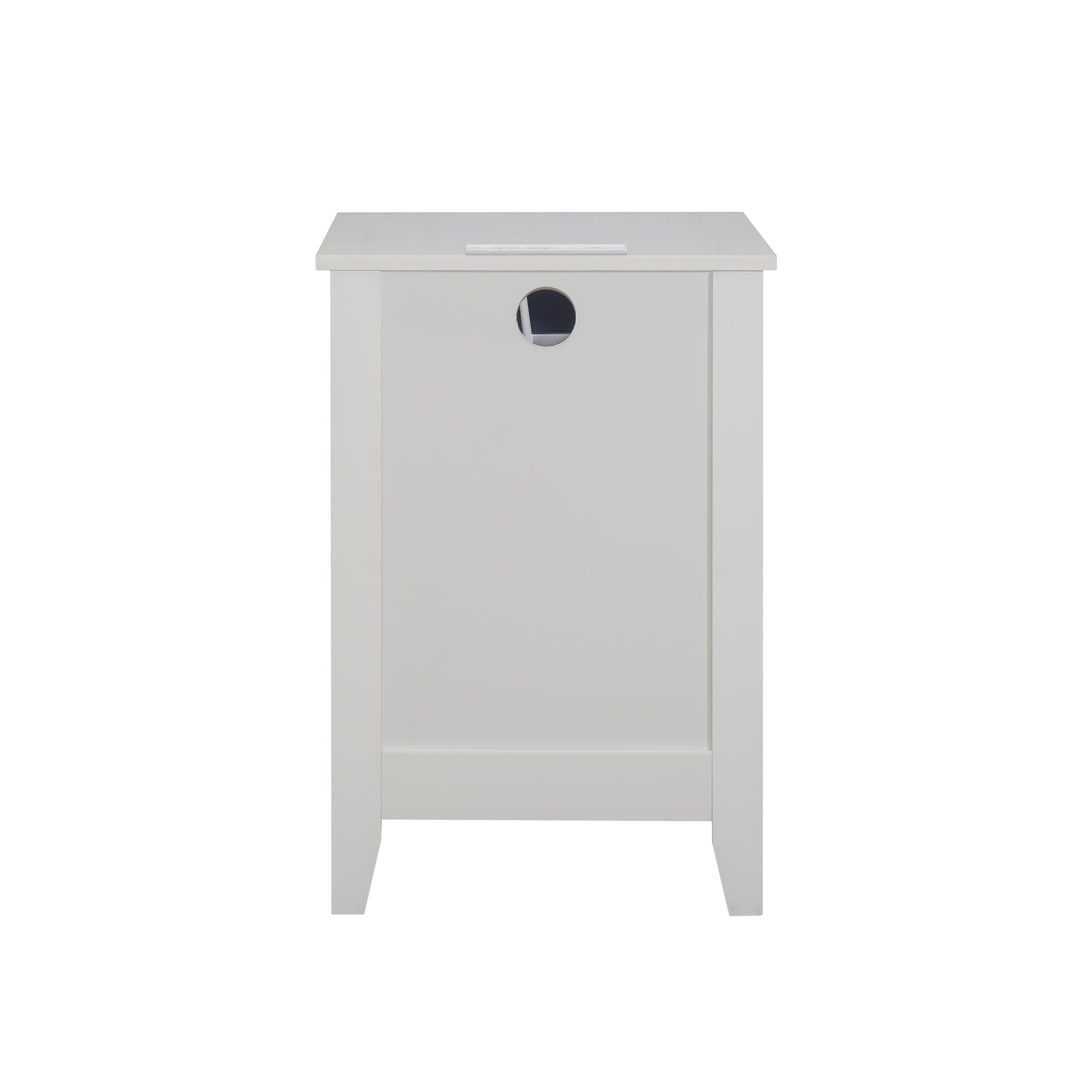 White 3 Drawer Nightstand with Charging Station and USB Ports & Power Outlets,Wooden Bed Side Table/End Table Modern Night Stands for Bedrooms - Grand Goldman Shop