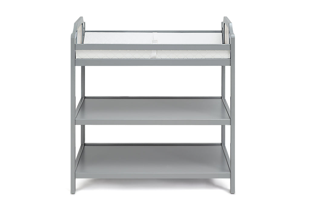 Brees Changing Table Gray/Graystone | Premium Home Decor - Grand Goldman