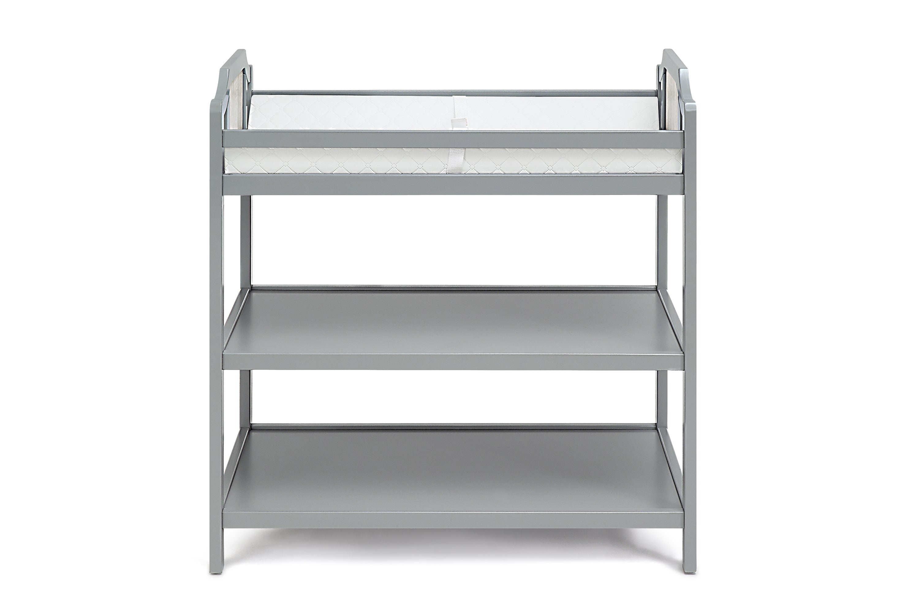 Brees Changing Table Gray/Graystone | Premium Home Decor - Grand Goldman