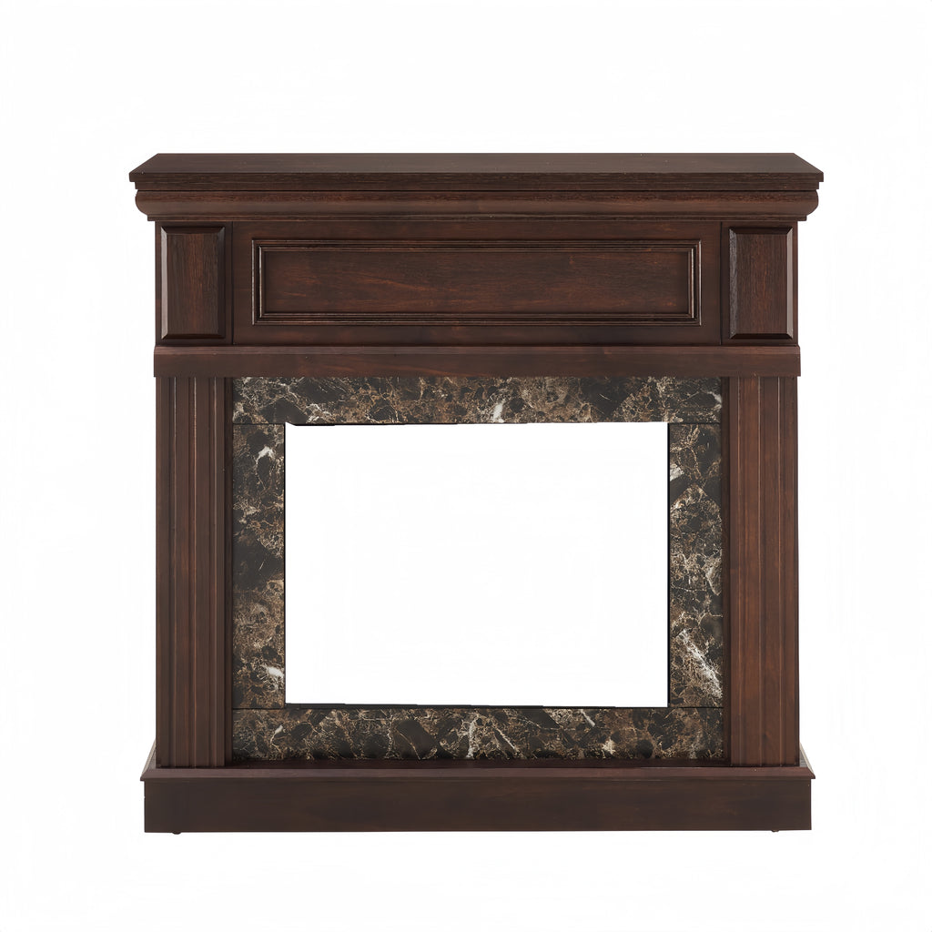 Only Mantel (NOT INCLUDED 23' FIREPLACE)--Cherry,41.34'W*14'D*40'H - Grand Goldman Shop