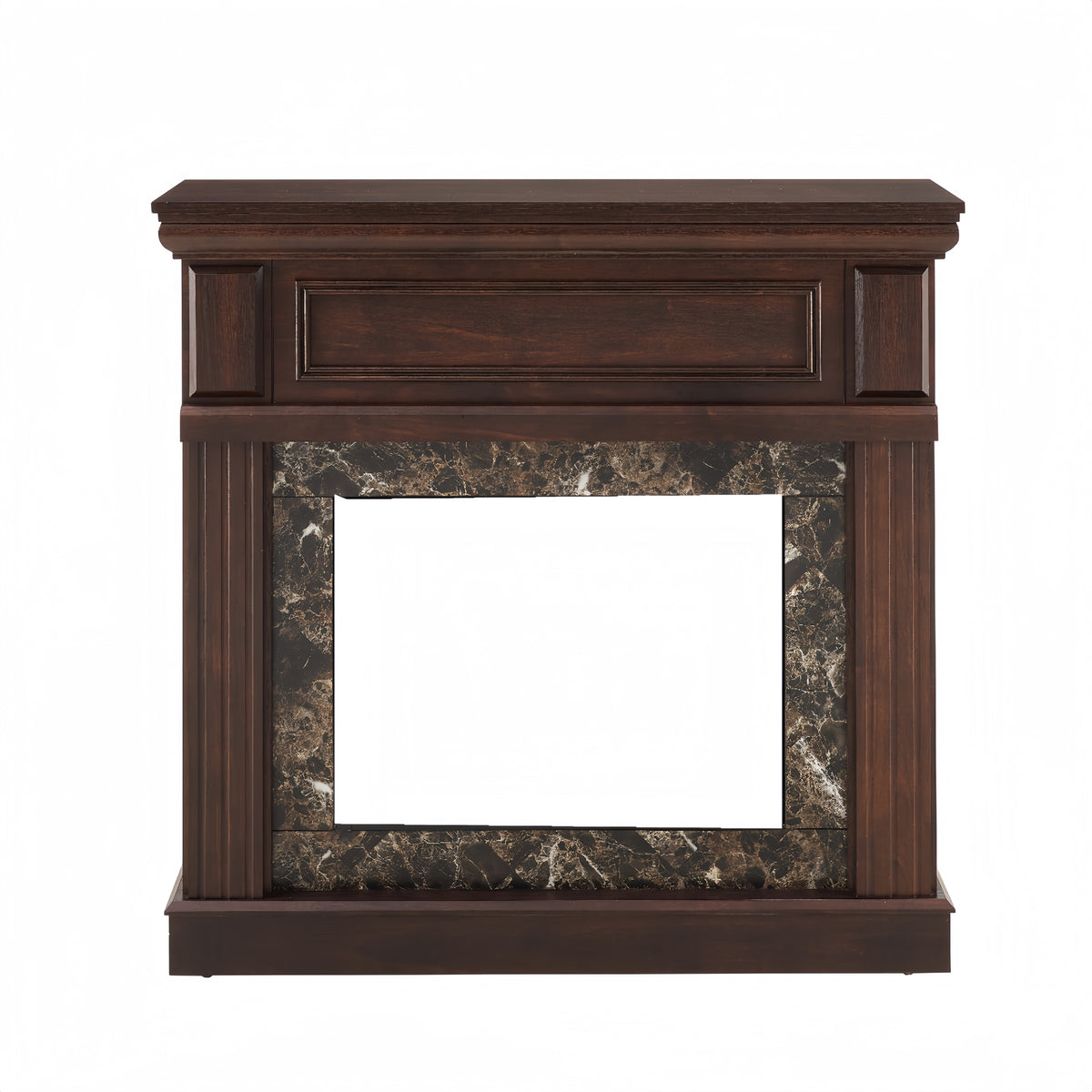 Only Mantel (NOT INCLUDED 23' FIREPLACE)--Cherry,41.34'W*14'D*40'H - Grand Goldman Shop