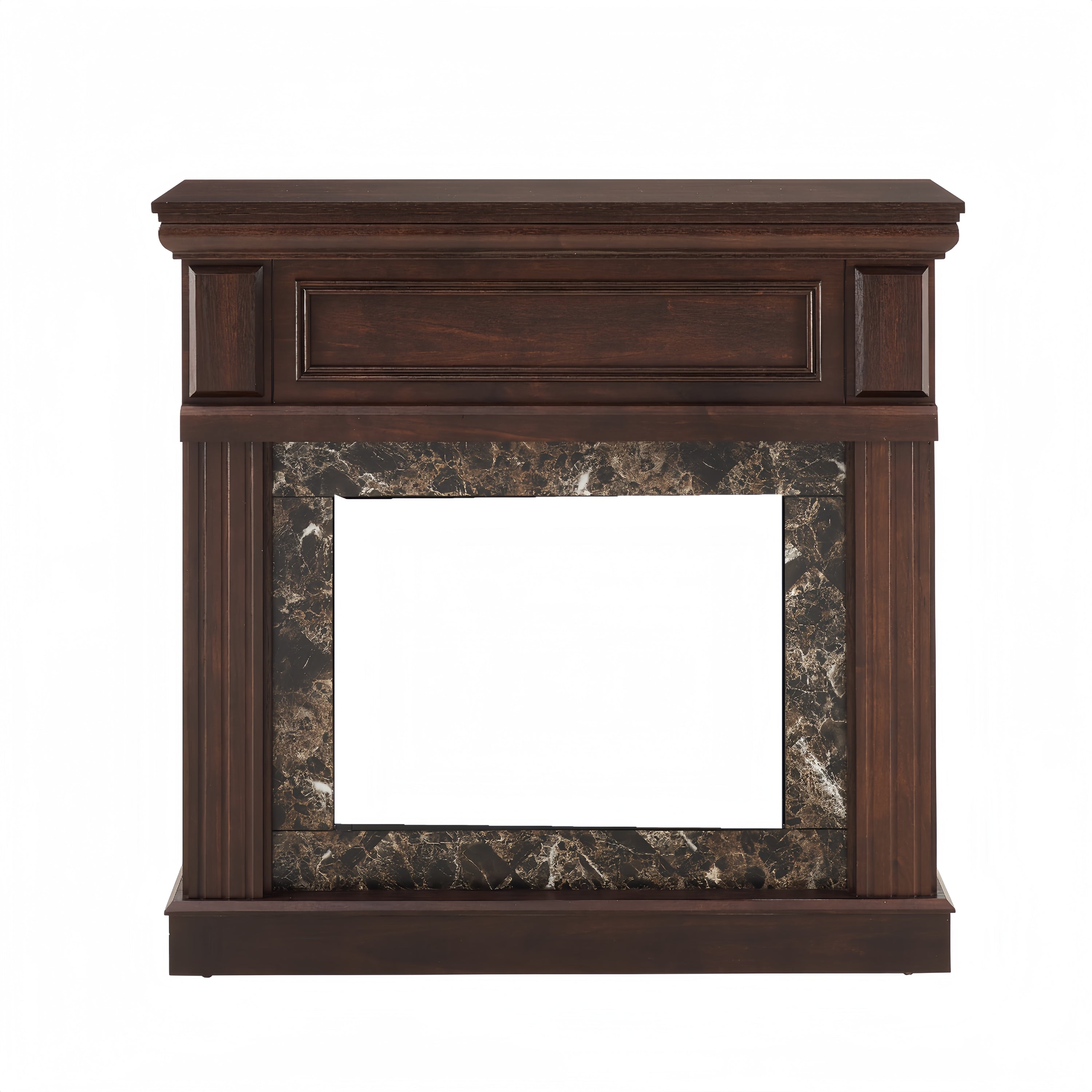 Only Mantel (NOT INCLUDED 23' FIREPLACE)--Cherry,41.34'W*14'D*40'H - Grand Goldman Shop