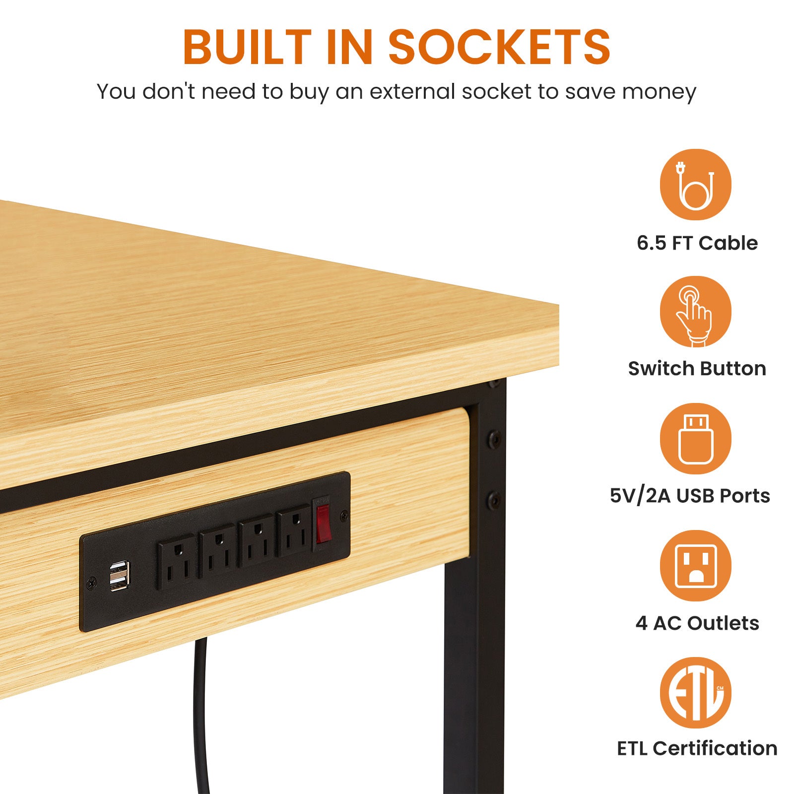 71''Adjustable Workbench with pegboard, Heavy Duty Wooden Desktop Workbench with Wheels, 1600 lb. Load Capacity, Rolling Work