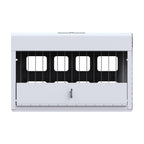16 Bay Charging Cabinet for Laptop, Chromebook, Locking Charging Station-White | Premium Home Decor - Grand Goldman