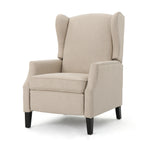Westeros Wing Back Fabric Upholstered Recliner - Grand Goldman Shop