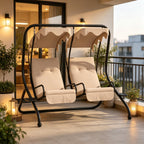 Garden Swing Chair,Outdoor Swing Chair,Two-Person Porch Swing Chair - Grand Goldman Shop