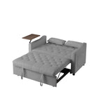 GREY VELVET SOFA BED - Grand Goldman Shop