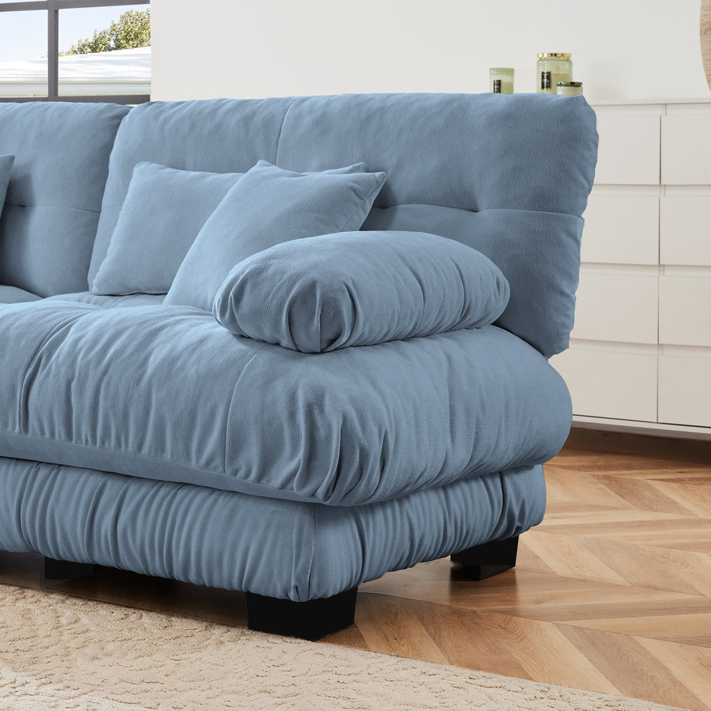 27 Ottoman - Blue - Grand Goldman Shop