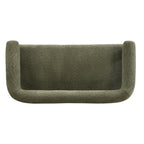 Round armrest loveseat(Green+Brown) - Grand Goldman Shop