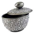 8' Tall Polyresin Decorative Jewelry Box' Twilight' with Silver finish - Grand Goldman Shop