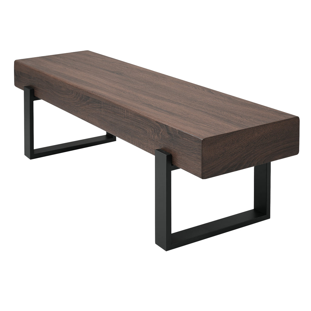59' Dining Bench, Farmhouse Indoor Kitchen Table Benches, Bed Bench, Industrial Shoe Bench, Entryway Benches - Grand Goldman Shop
