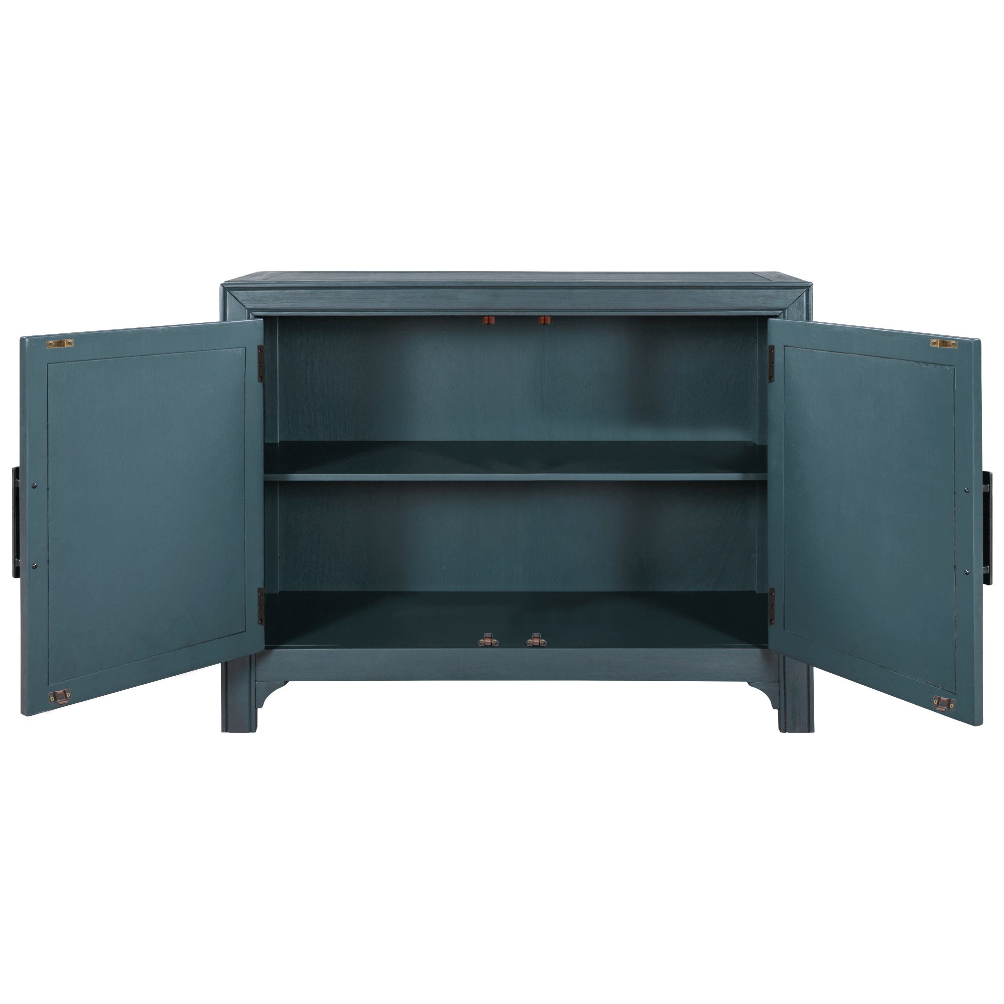 U_STYLE 40'' Modern Cabinets with Unique Design Doors with 1 Adjustable Shelves,Suitable for Multiple Rooms Such as Living Room and Study Room - Grand Goldman Shop