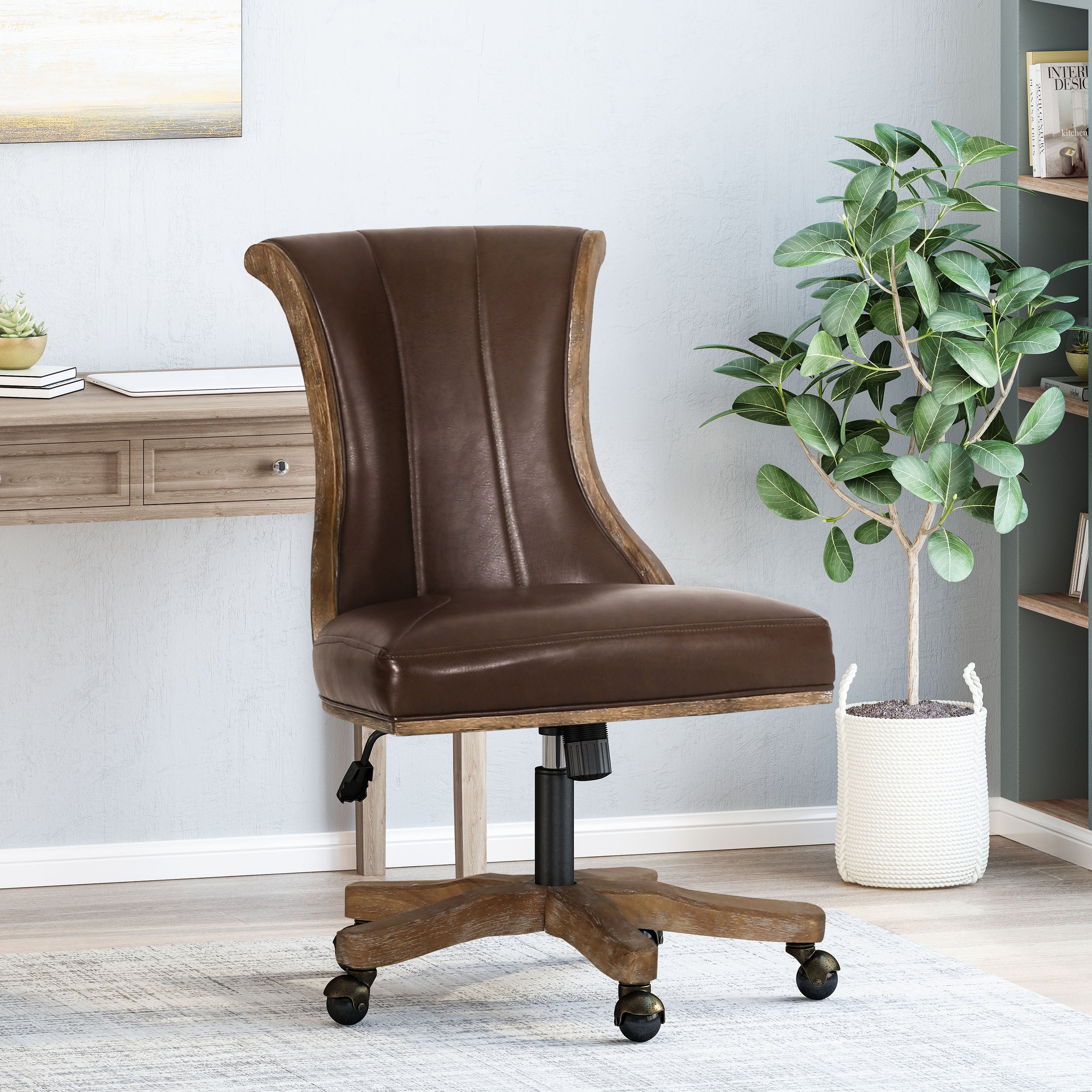 SWIVEL&LIFT OFFICE CHAIR - Grand Goldman Shop