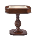 Bishop II Cherry Finish Game Table (Game Board reversible, Chess Figure does not include) | Premium Home Decor - Grand Goldma