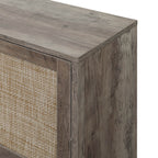 4 Door Shoe Rack, Freestanding Modern Shoe Storage Cabinet, for Entryway - Grand Goldman Shop