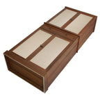 4 Door Cabinet with 1 Drawer, with 4 Adjustable Inner Shelves, Storage Cabinet - Grand Goldman Shop