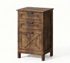 Office Storage Cabinet,Vertical File Cabinet with 3 Drawers,For Home and Office - Grand Goldman
