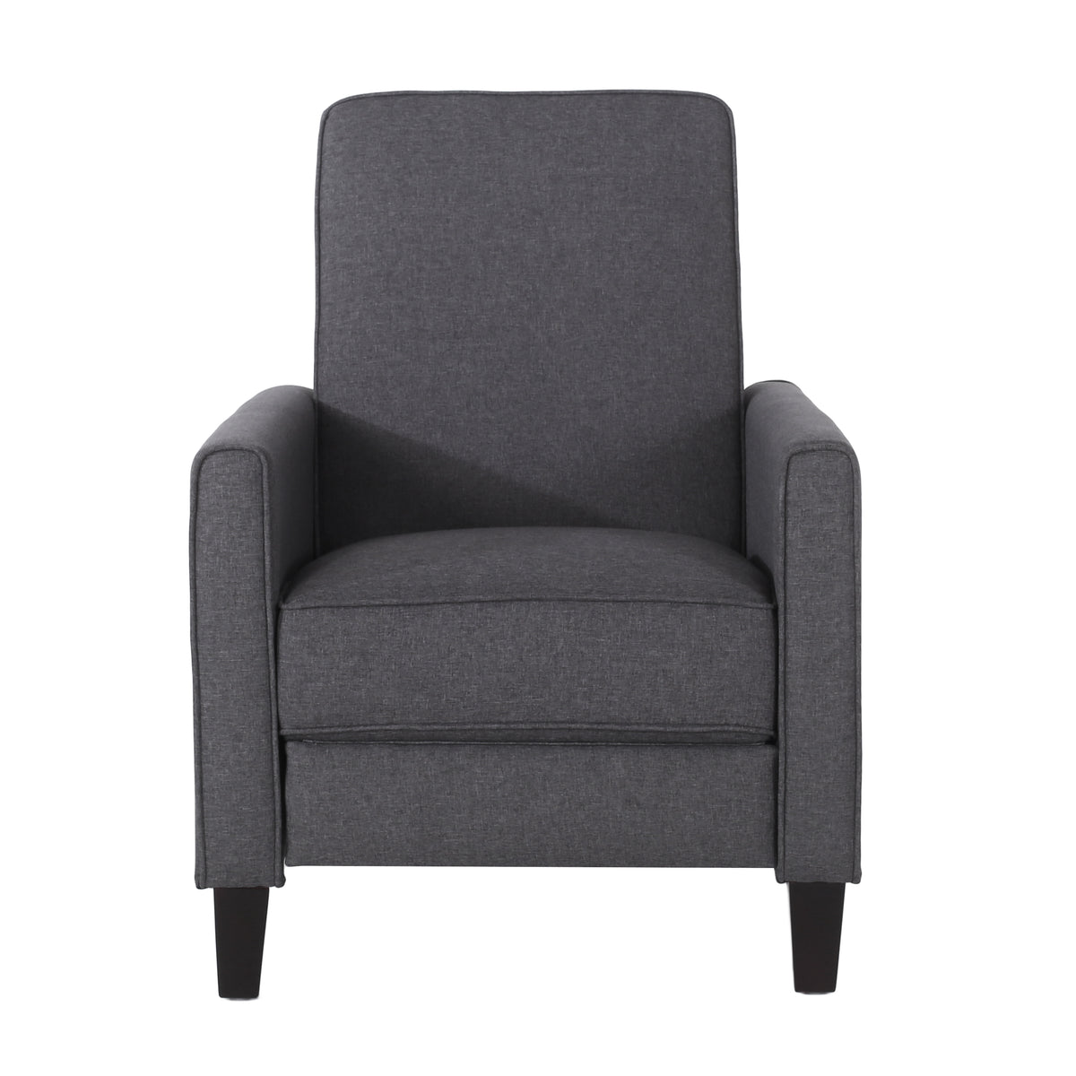 Smoke Fabric Push Back Chair for Elegant Home Décor - Grand Goldman Shop
