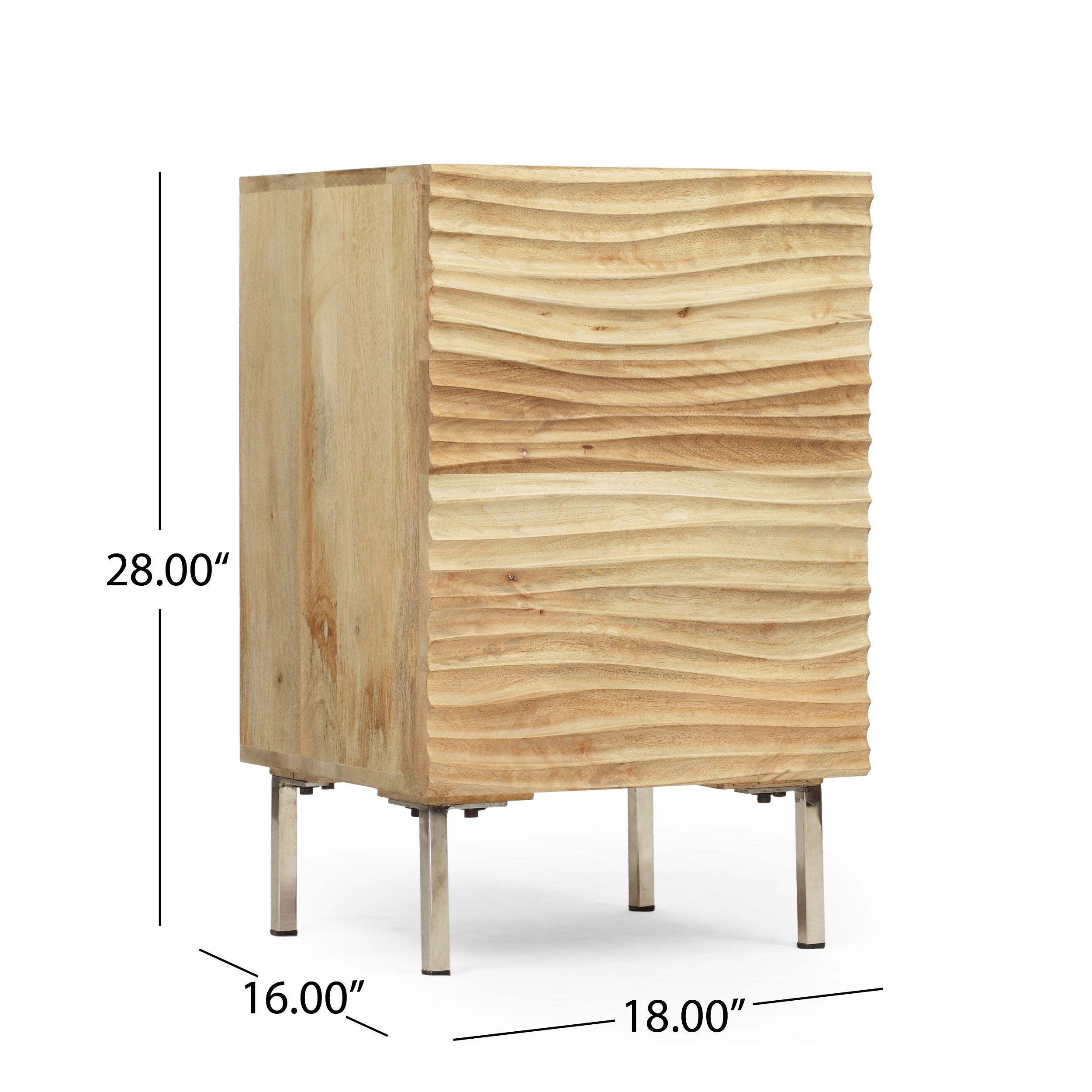 BEDSIDE 1 DOOR K/D - Grand Goldman Shop