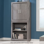 Storage Cabinet with Functional Design, Medium Gray finish - Grand Goldman