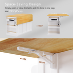 K&K 53inch Large Kitchen Island with Drop Leaf,Power Outlet,Door Internal Storage Rack,Rolling Kitchen Cart on 5 Wheels with 5 Open Side Racks for Kitchen,White (Two Packages)(Stools not included) - Grand Goldman Shop
