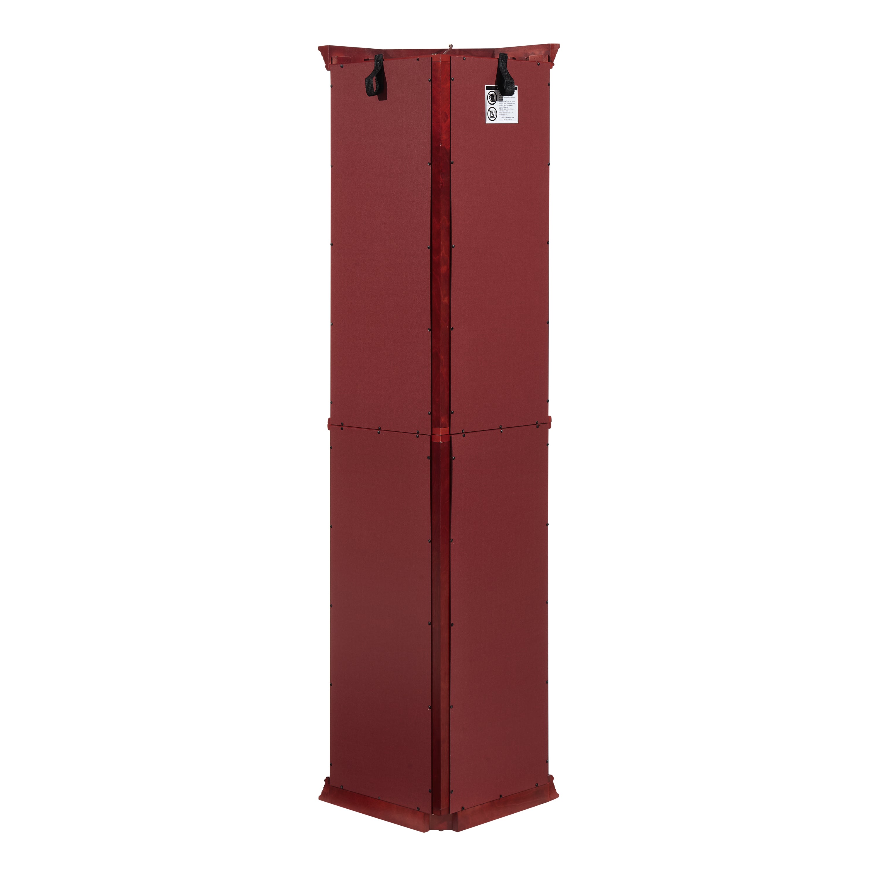 Corner Curio Cabinet Lighted Corner Display, Glass Display Shelf Shelving Bar cabinet with Tempered Glass Door, Bar Cabinet,Cabinet with Adjustable Shelf Glass Cabinet Shelves Bead Bulb Included - Grand Goldman Shop