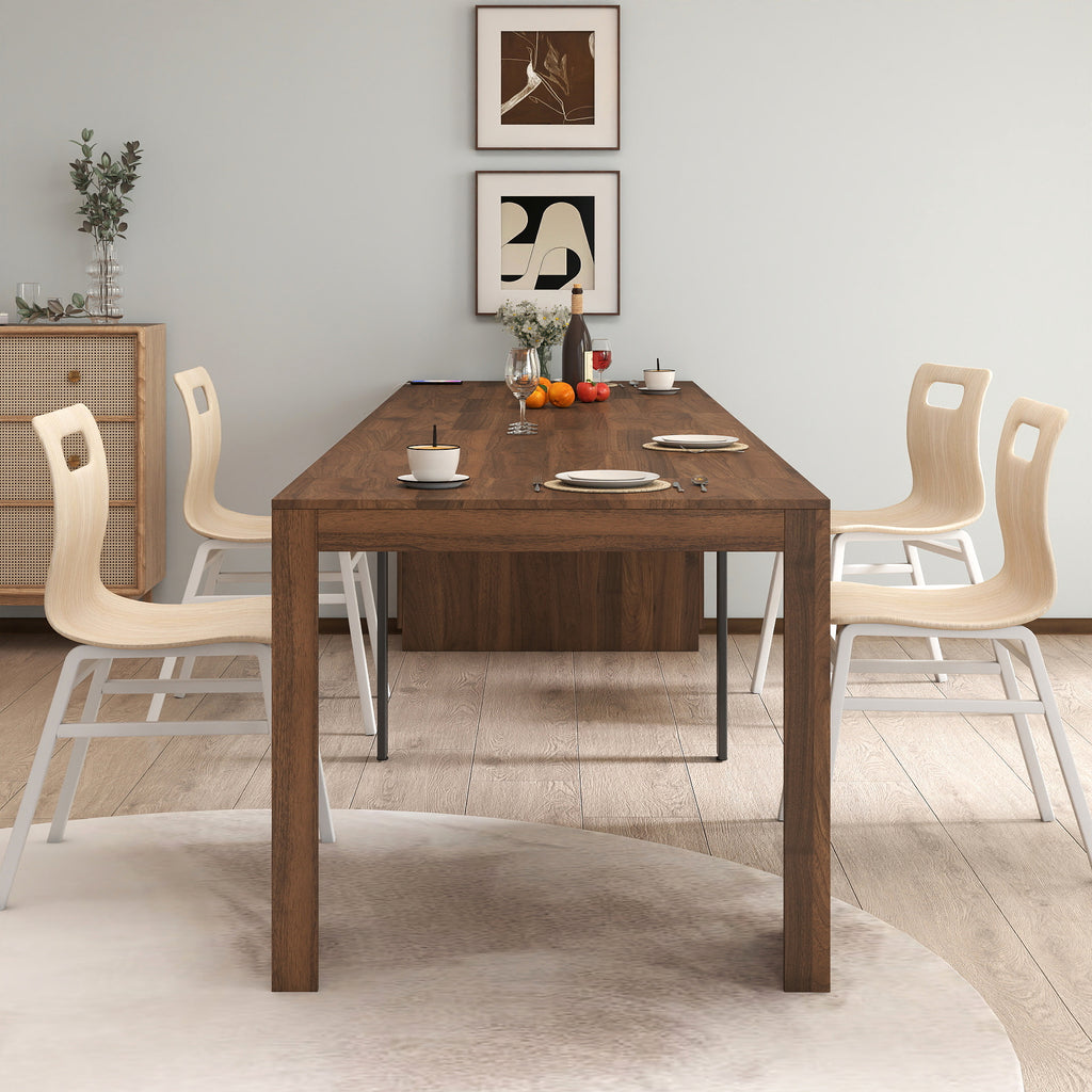 Modern Multifunctional Extendable Dining Table with Outlet, Space Saving Expanding Table with Storage for Party, Weddings, Meetings, Celebrations - Grand Goldman Shop