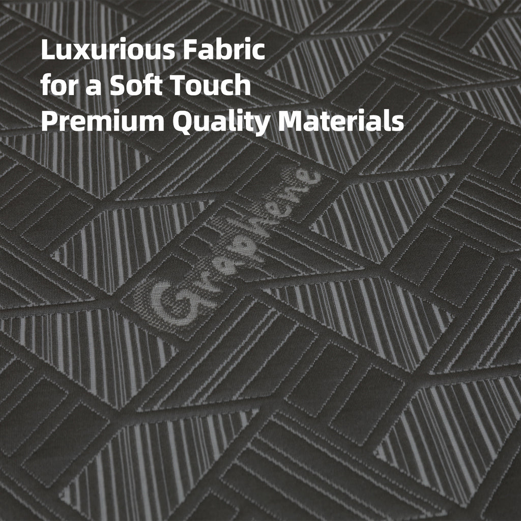 10 Inch Queen Size Mattress - Breathable & Sterilizing, High Rebound Foam for Cloud-Like Comfort, Eco-Friendly Material with Stylish Design, Ideal for Bedroom Sleep Upgrade Made in Japan - Grand Goldman Shop