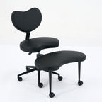 Meditation Chair Plus, Cross Legged Chair with Wheels, ADHD Chair, Criss Cross Desk Chair with Lumbar Support and Adjustable 