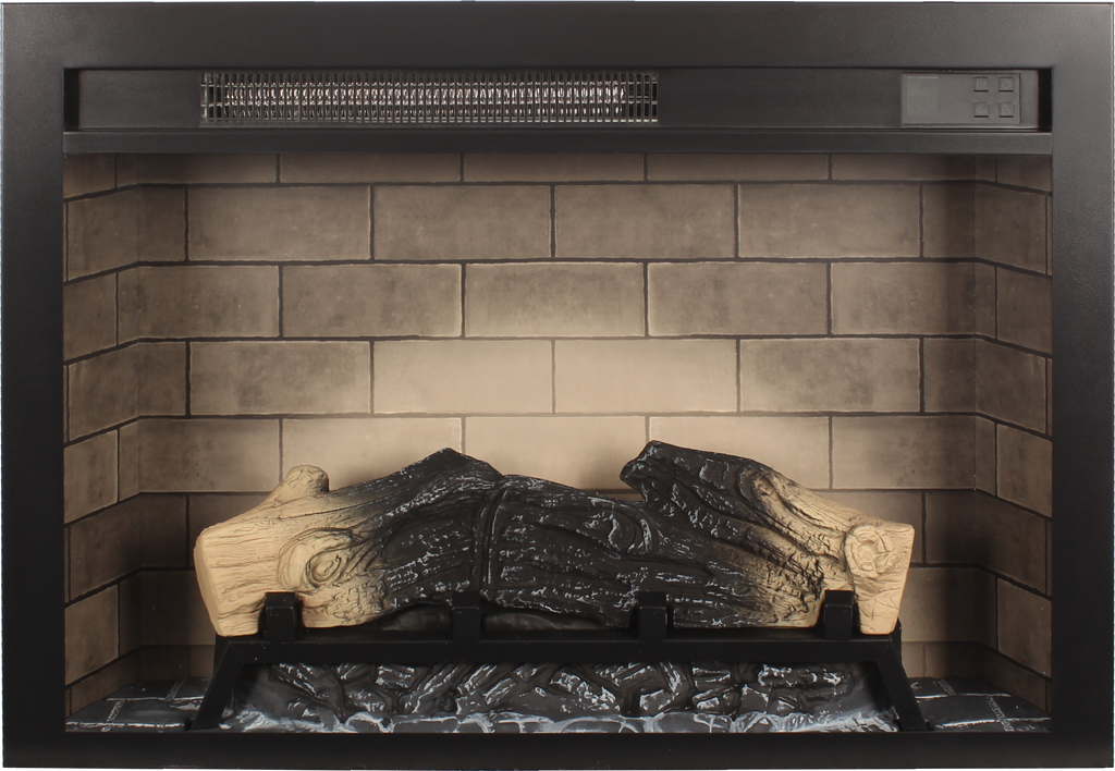 28 inch  Electric Fireplace Insert, multicolored flames - Grand Goldman Shop