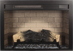 28 inch  Electric Fireplace Insert, multicolored flames - Grand Goldman Shop