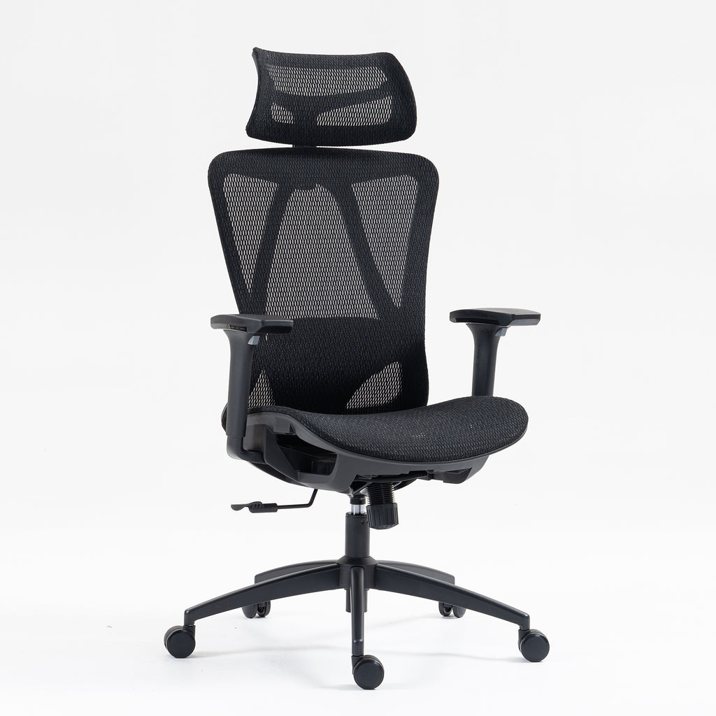 High Back Mesh Office Chair:8360HW-BK | Premium Home Decor - Grand Goldman