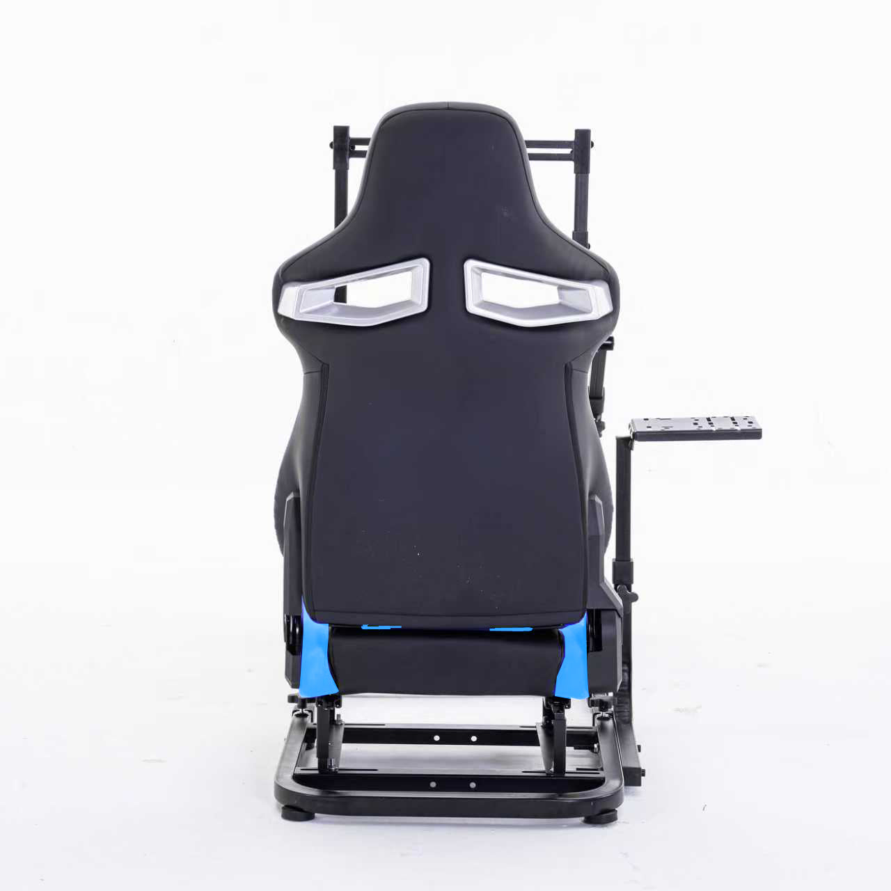 Enhanced and stable racing wheel cockpit, compatible with Fanatec, PXN, Thrustmaster, and Logitech adjustable driving simulat
