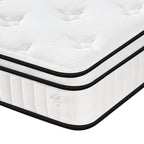 Queen Size Mattress,12 Inch Hybrid Mattress, Individually Pocketed Innerspring, Medium Firm - Grand Goldman Shop