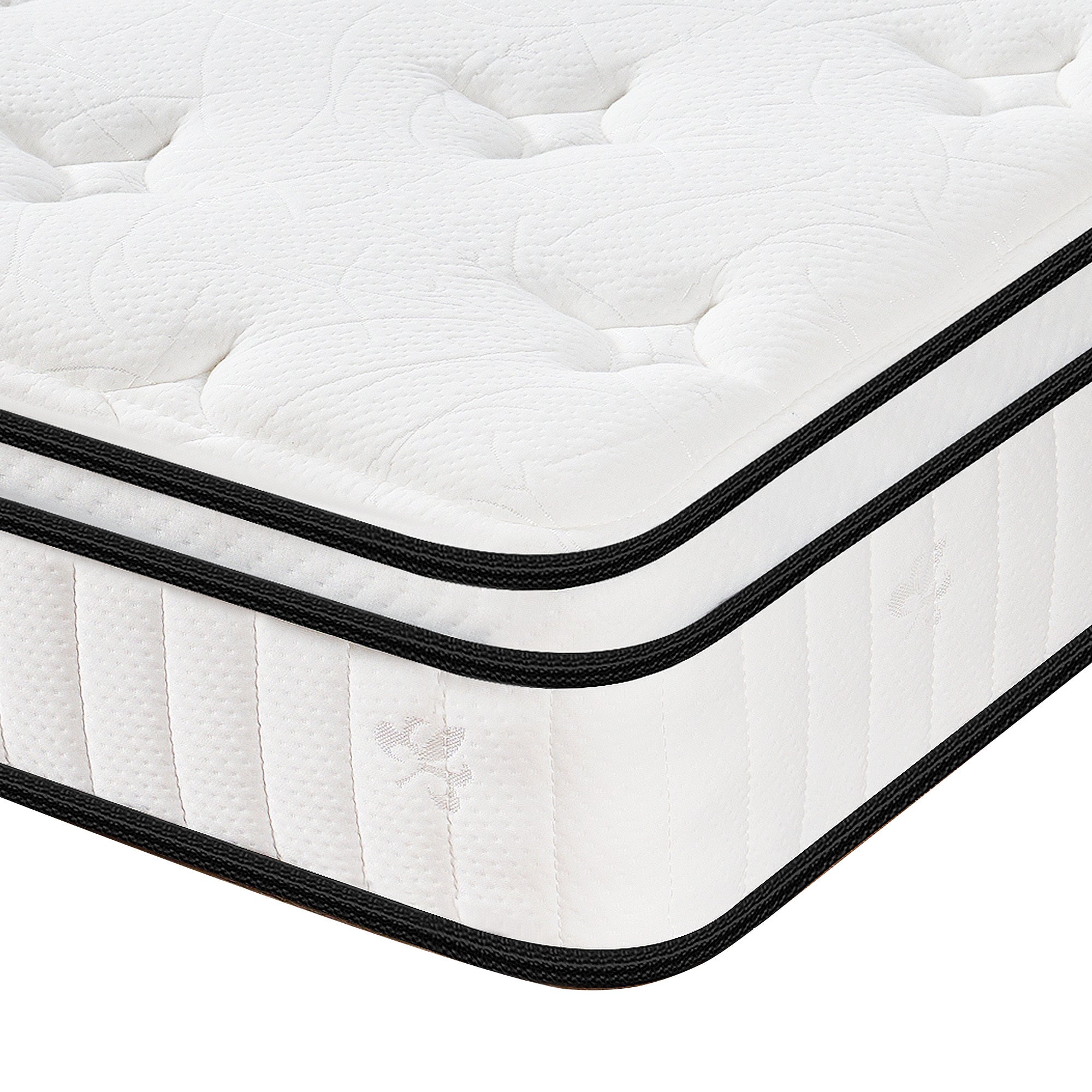 Queen Size Mattress,12 Inch Hybrid Mattress, Individually Pocketed Innerspring, Medium Firm - Grand Goldman Shop