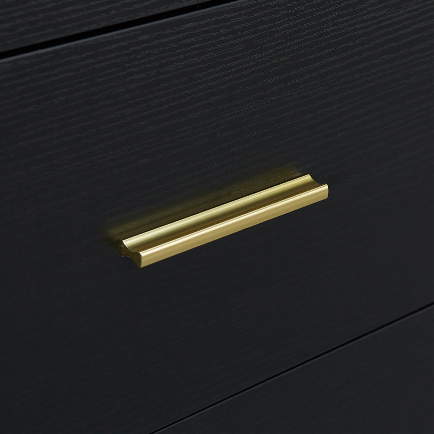 Modern Black 9-Drawer Dresser for Bedroom - Ample Storage Chest of Drawers in Engineered Wood - Grand Goldman Shop