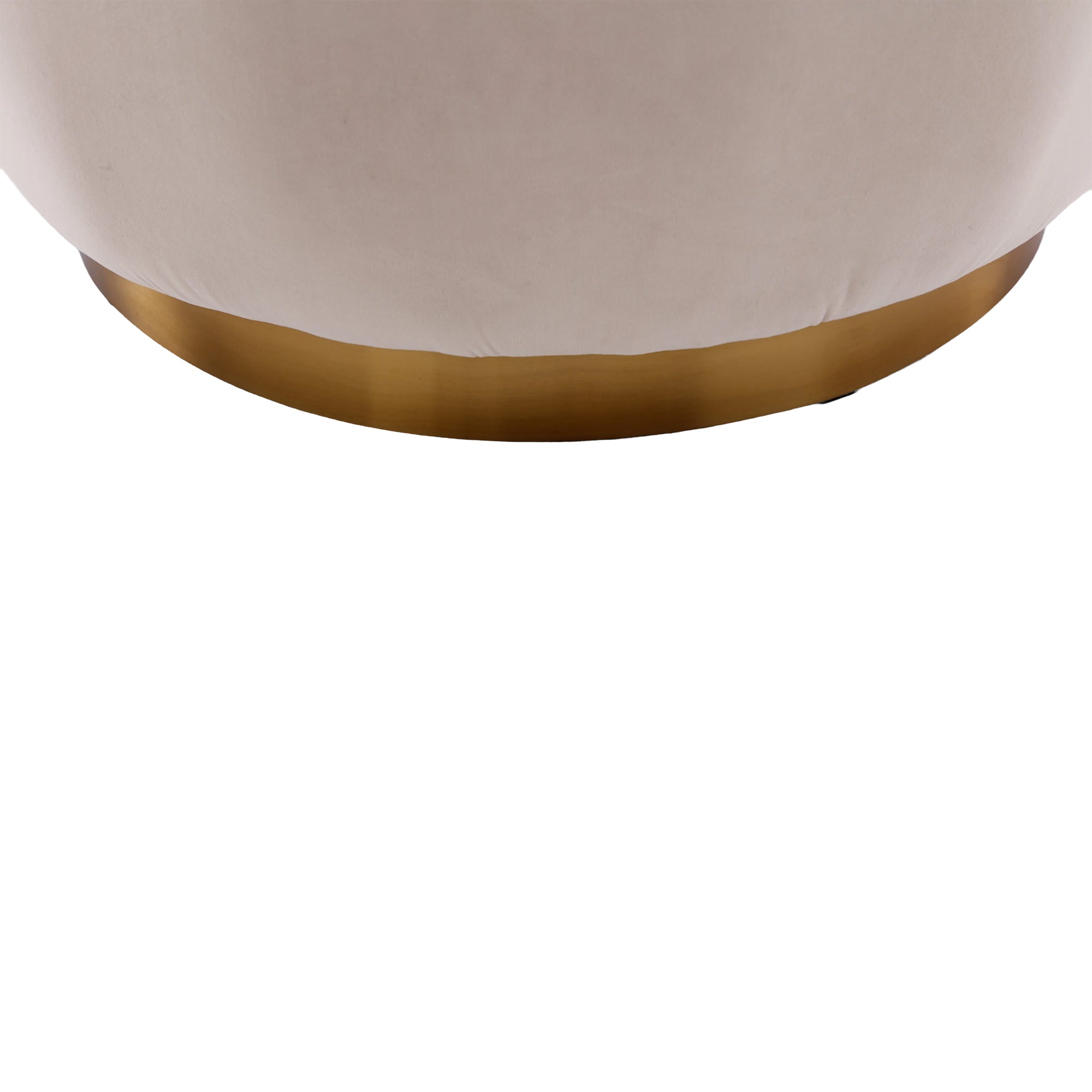 Swivel Barrel Accent Sofa Chair, 360 Degree Rotation, Fluffy Velvet Fabric, Beige, 25.20'' x 25.59'' x 26.38'' - Grand Goldman Shop