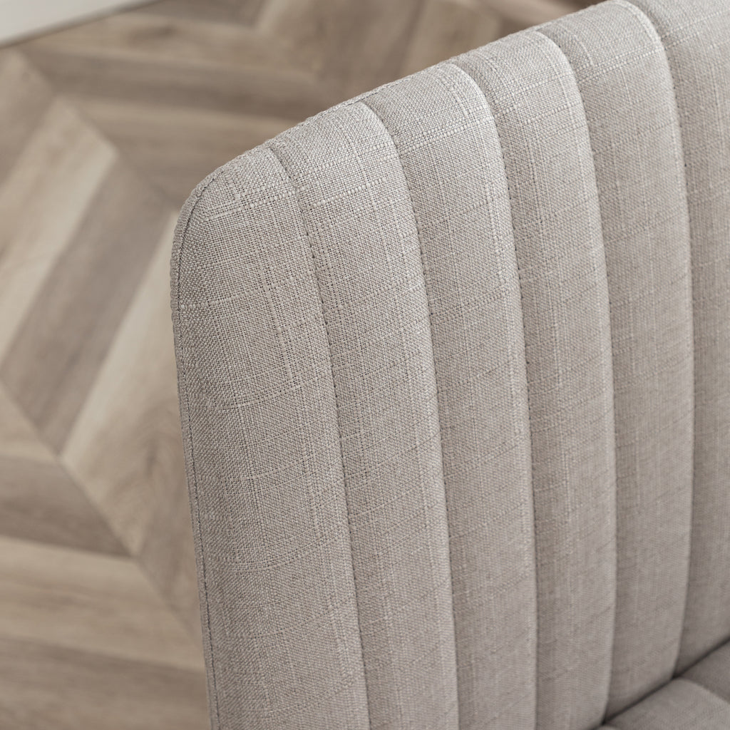 Masar Fabric Swivel Office Chair | Premium Home Decor - Grand Goldman