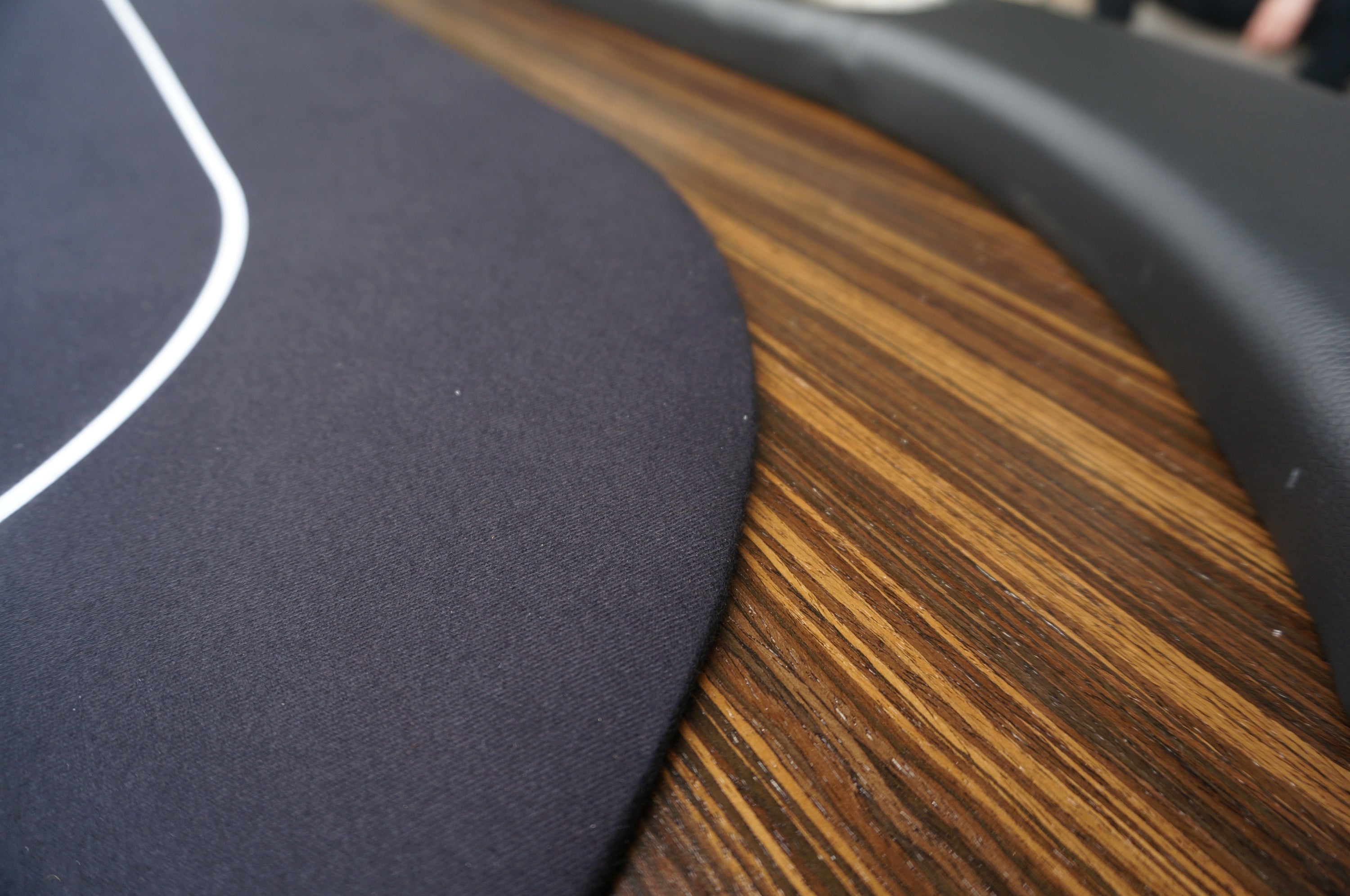 INO Design 96' Poker Table for Casino Texas Holdem Game with Premium Aura Speed Cloth Wooden Texture Racetrack Chips Tray Cup