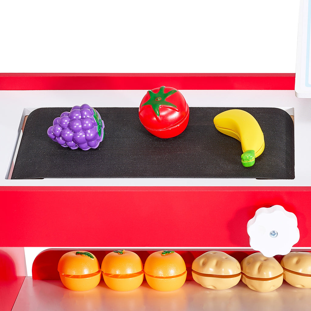 Kids Grocery Store Playset Supermarket Play Toy Set with Cash Register - Grand Goldman