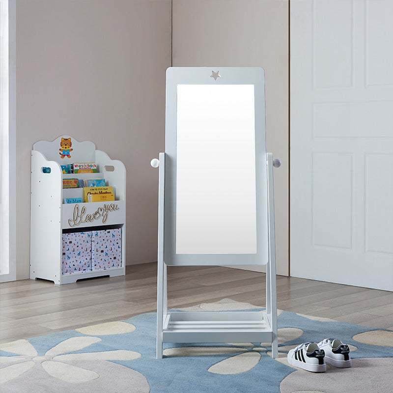 Kids Funnel Olivia the Fairy Girls Wooden Standing Mirror | Premium Home Decor - Grand Goldman