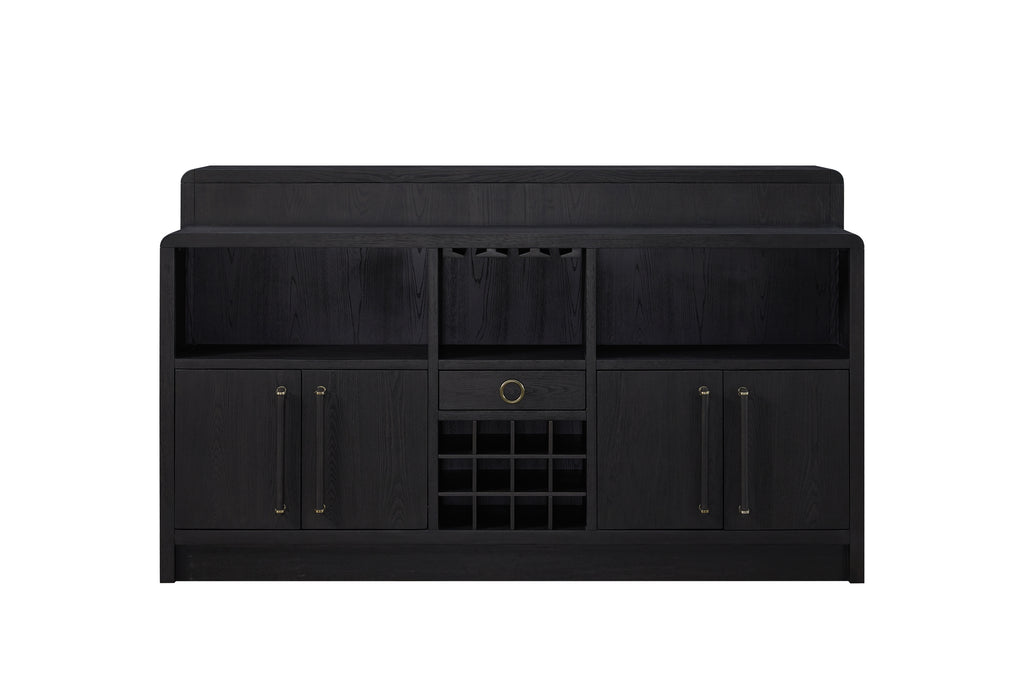 Elm Veneer Bar - Pepercorn Finish - Grand Goldman Shop
