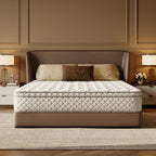 Queen Size Mattress,12 Inch Hybrid Queen Mattress in a Box with Memory Foam and Pocket Spring for Pressure Relief & Comfort Sleep & Zoned Support, Medium Firm,CertiPUR-US & OEKO-TEX - Grand Goldman Shop